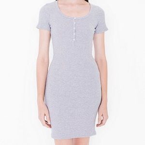 American Apparel Harley Ribbed Dress